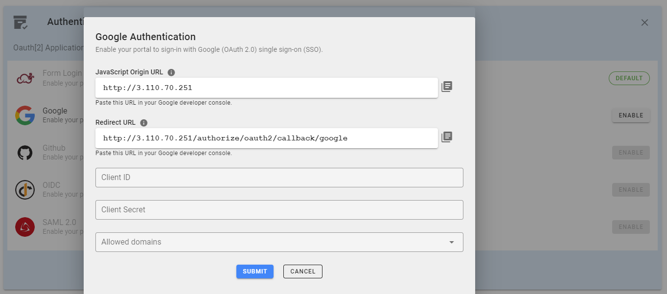 GoogleAuth