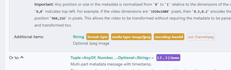 JPEG metadata information
